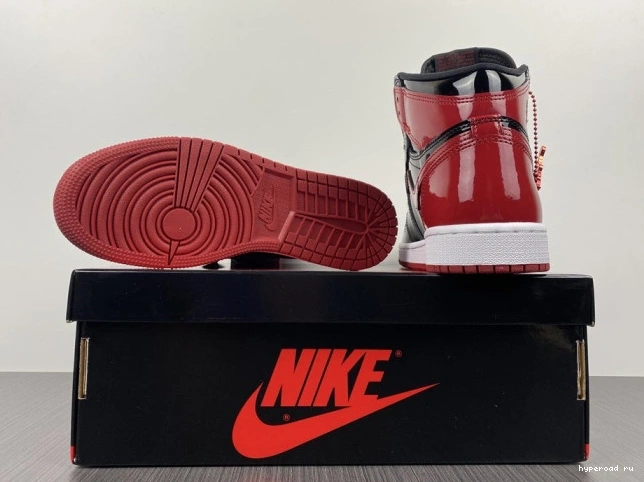 Patent 555088-063 Bred 1 High OG Air Jordan 0605